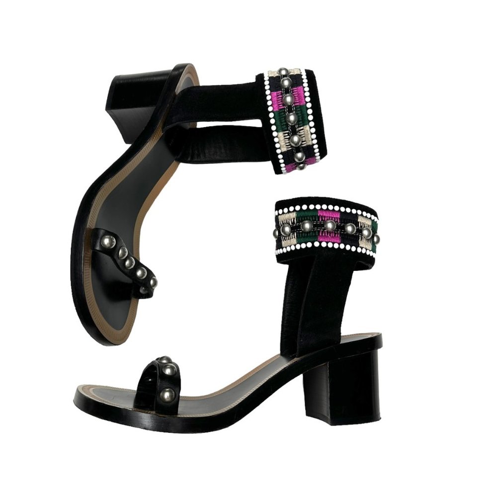 Isabel Marant Black Iconic Sandals